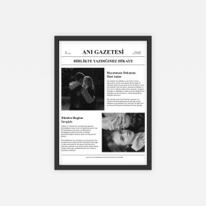 Kişiye Özel Anı Gazetesi