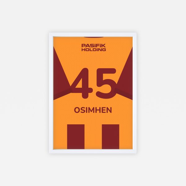 Kişiye Özel Futbol Forma Posteri