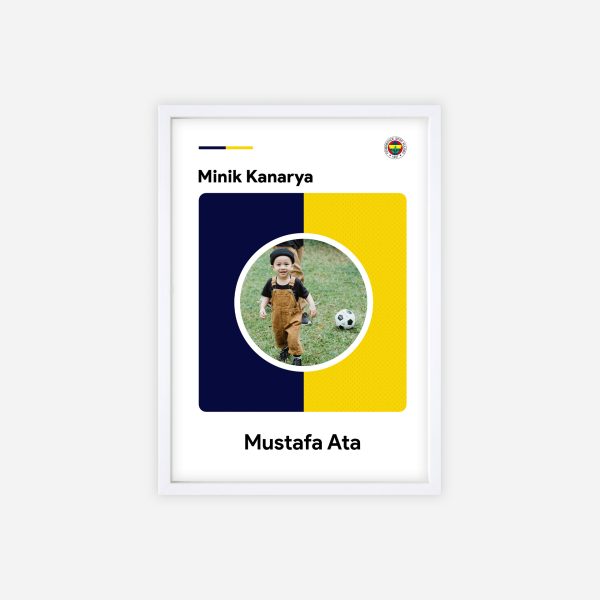 Çocuklara Özel Minik Futbolcu Temalı Poster