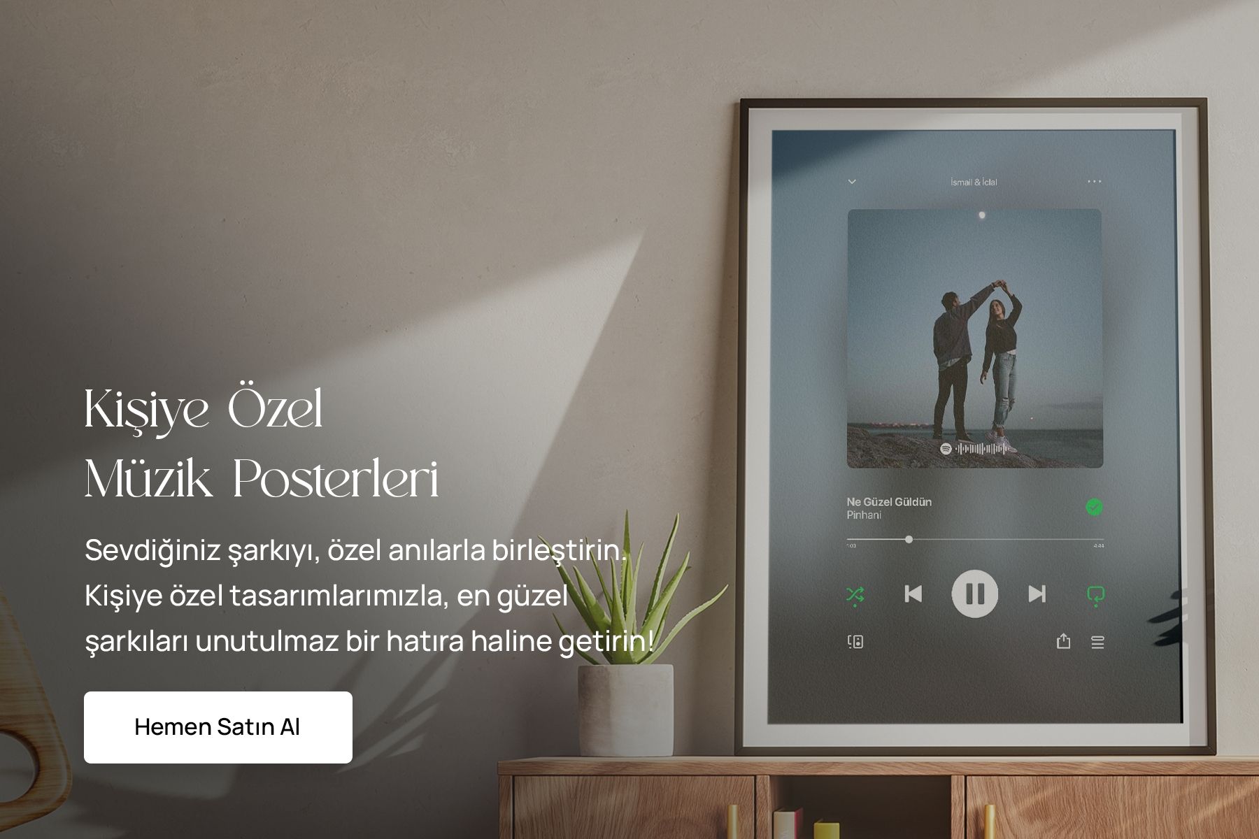 Kişiye Özel Müzik Posterleri